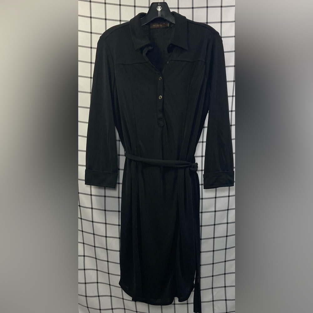 The Limited Classic Black dress with cuffed sleeves